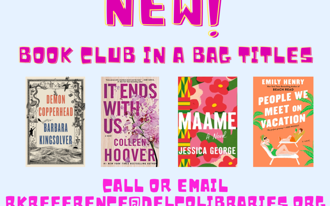 New Book Club in a Bag Titles